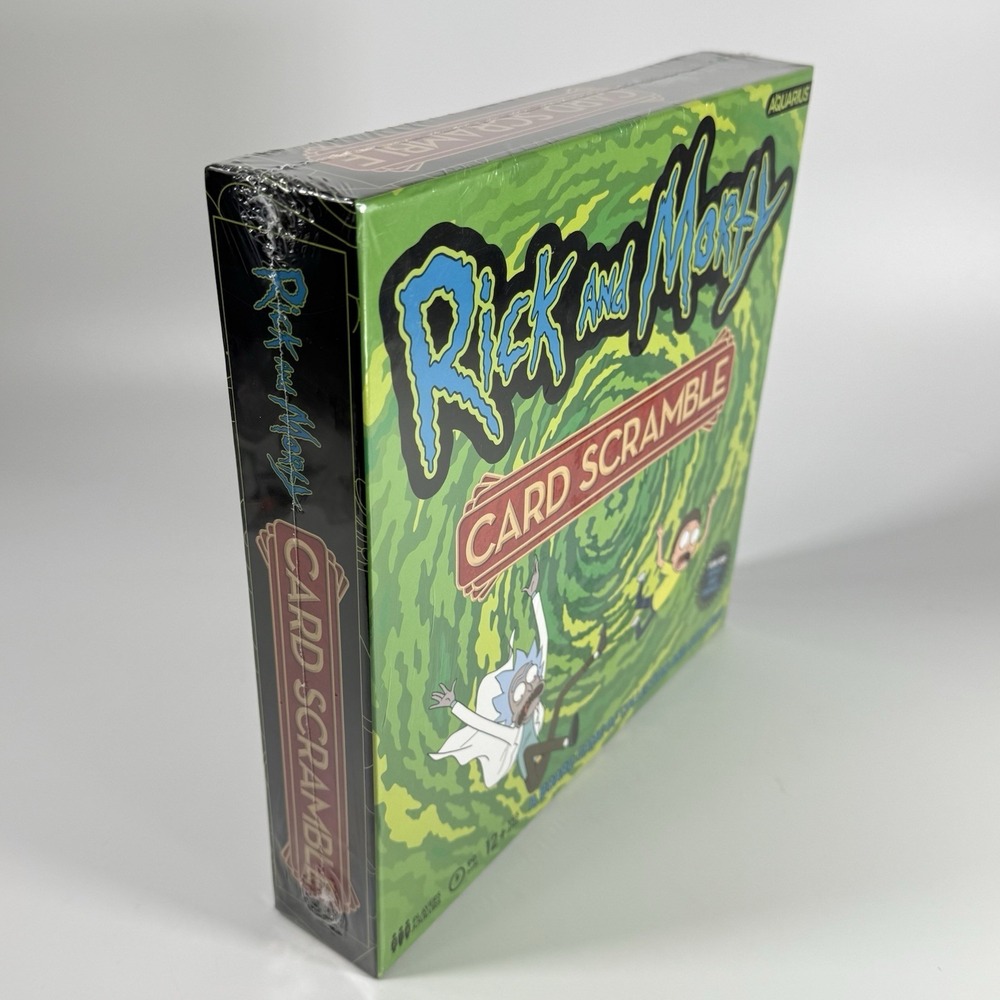 Rick and Morty Card Scramble Board Game - Picture 3 of 9